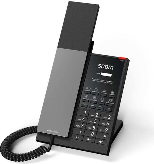 Snom HD350W Hotel Phone Cu fir Telefon IP Negru