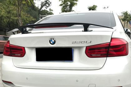 Universal Roof Car Rear Spoiler 78cm Third Stop Installation Length 65cm Glossy Black