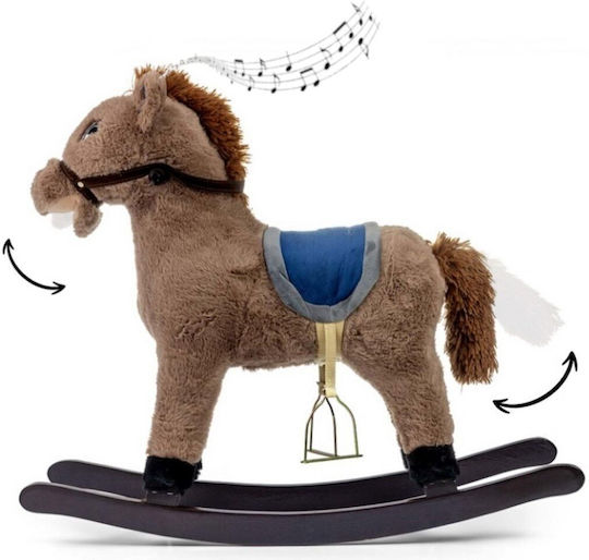Milly Mally Rocking Toy Horse Brown