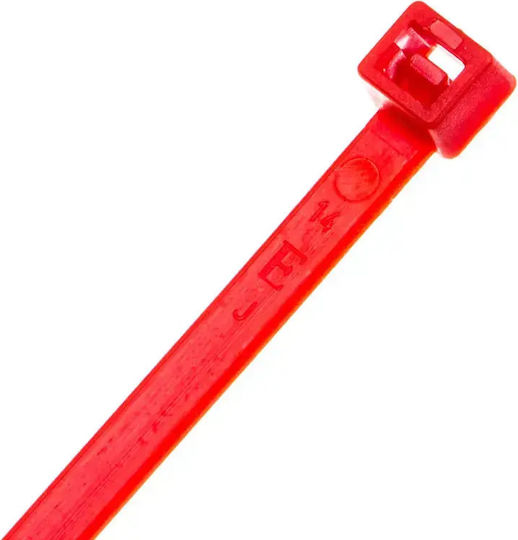 Elematic Kabelbinder Rot 100pcs
