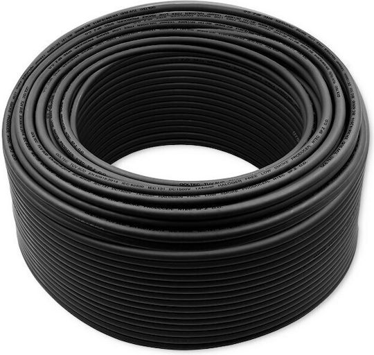 Qoltec Καλώδιο 4mm2 100m black 1τμχ