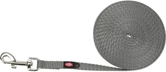 Trixie Dog Leash/Lead Strap Tracking XSmall/Small Grey in Gray color 15m x 1cm