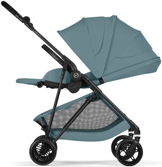 Cybex Melio Carbon Reversible Baby Stroller Suitable for Newborn Stormy Blue 5.9kg