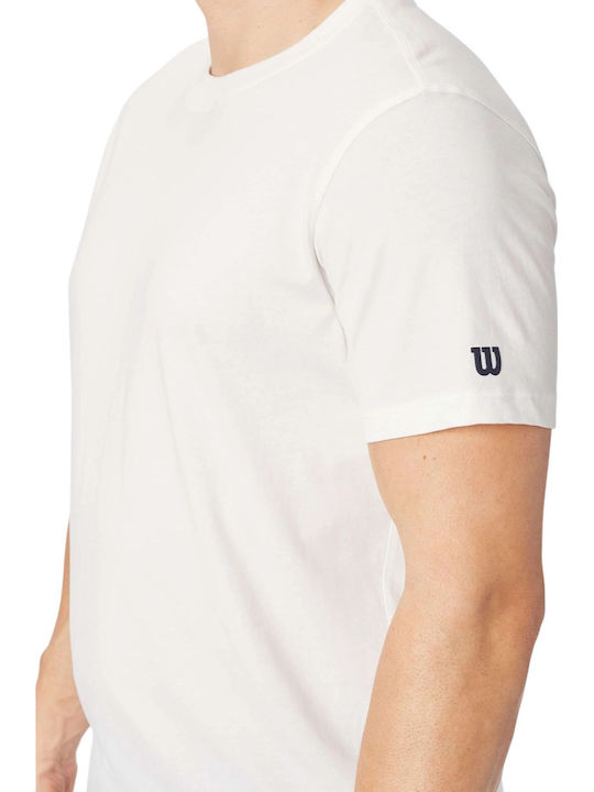 Wilson Team WM00290411WTA Ανδρική Μπλούζα Λευκή