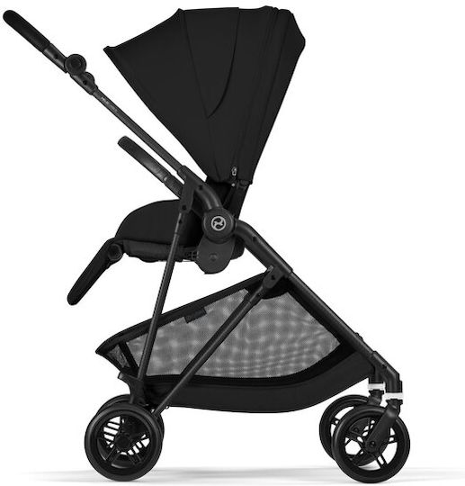 Cybex Melio Carbon Reversible Baby Stroller Suitable for Newborn Magic Black 5.9kg