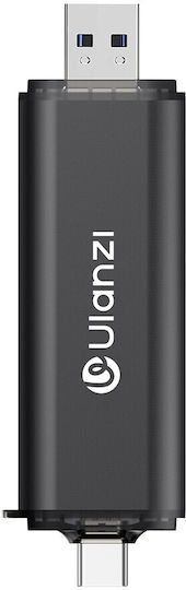 Ulanzi Кард Рийдър USB 2.0 / USB 3.2 за SD Карта