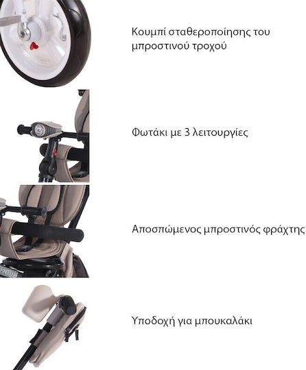Lorelli Enduro με Χειρολαβή Γονέα για 12 Μηνών Τιρκουάζ
