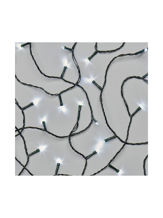 40 Lichter LED 4m. Kaltes Weiß in Zeichenfolge 1Stück