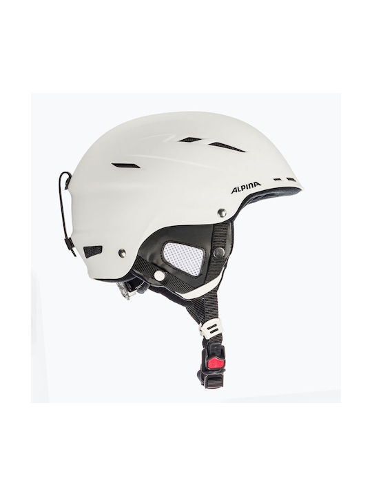 Alpina Biom Κράνος για Σκι & Snowboard White Mat