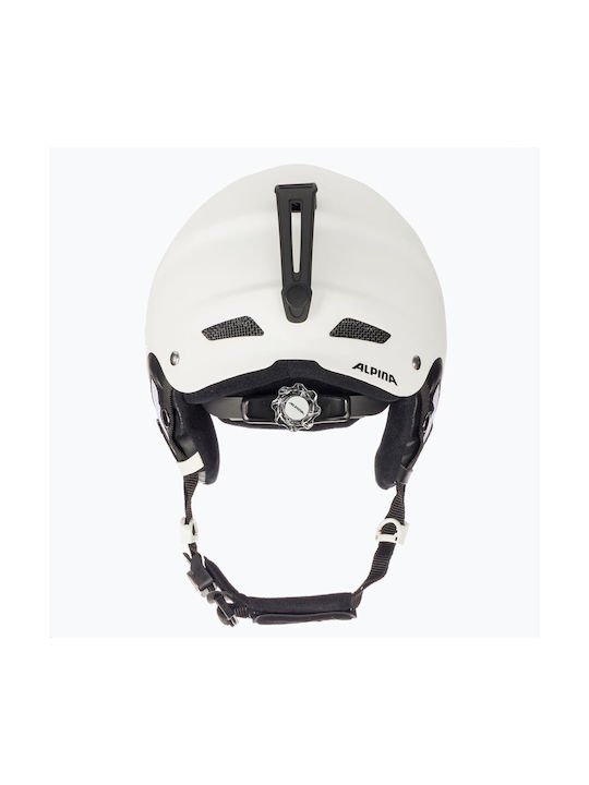 Alpina Biom Κράνος για Σκι & Snowboard White Mat