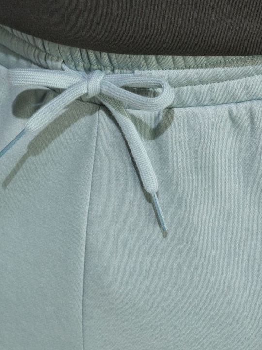 Essentials 3-Stripes Sweatpants With Cuffs Turquoise