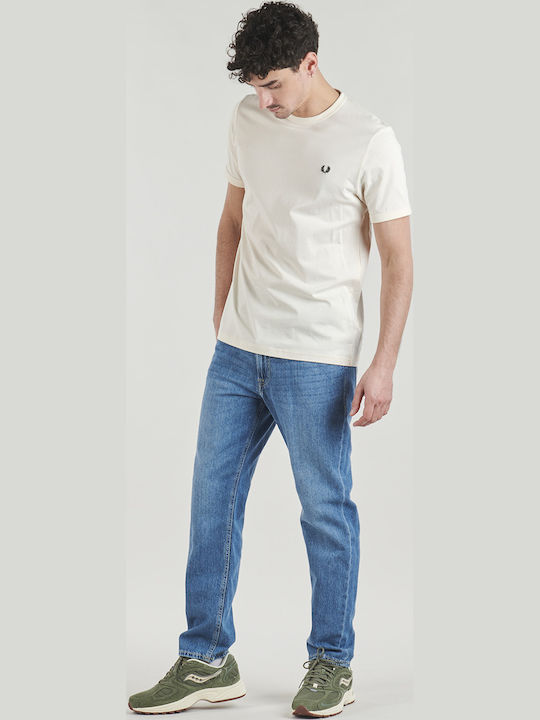 Ringer T-shirt Beige