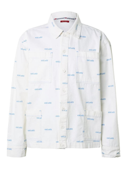 Long Sleeve Shirt in Regular Fit Brightwhite