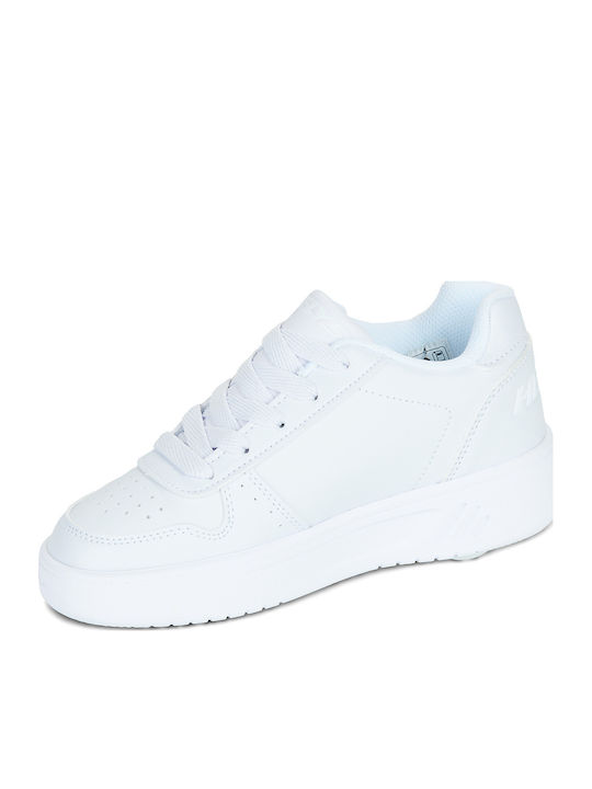 Παιδικά Sneakers με Ροδάκια Λευκά