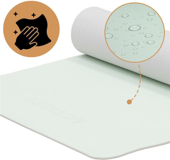 Sersimo Trainingsmatte Yoga Grüne (183x61x1cm)