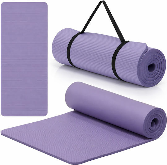 Sersimo Trainingsmatte Yoga Lila (183x61x2cm)