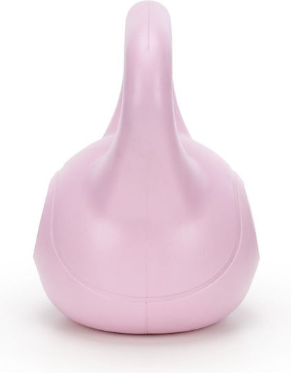Kettlebell 8 Kg Bitum Durabil Acoperire Abs 23x24 Cm Roz