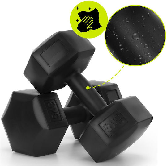 Hexagon Dumbbell 1 x 5kg