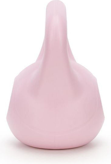 Kettlebell 4 Kg Bitum Durabil Acoperire Abs 18x21 Cm Roz