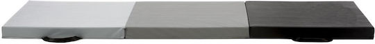 Foldable Exercise Mat Yoga Grey (180x60x6cm)