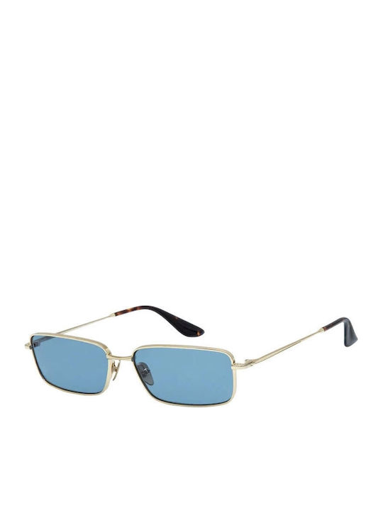 Gigi Barcelona Unisex Sonnenbrillen mit Blauem Rahmen und Blauem Glas 1091/50