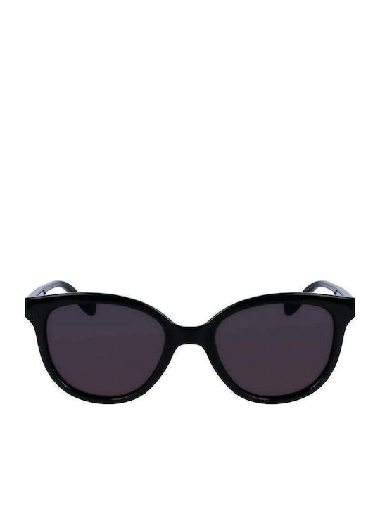 Liu Jo Women's Sunglasses with Black Plastic Frame and Black Lens