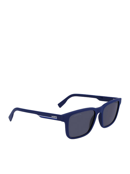 Lacoste Unisex Sunglasses with Blue Plastic Frame and Blue Lens L997S-401