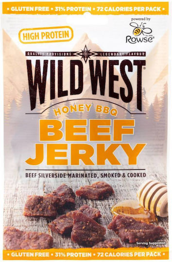 Wild West Jerky με γεύση Beef 25gr