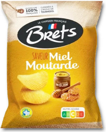 Bret's - Le Chipsier Francais Chips Le Chipsier Honey Mustard Flavor Gluten Free 125gr
