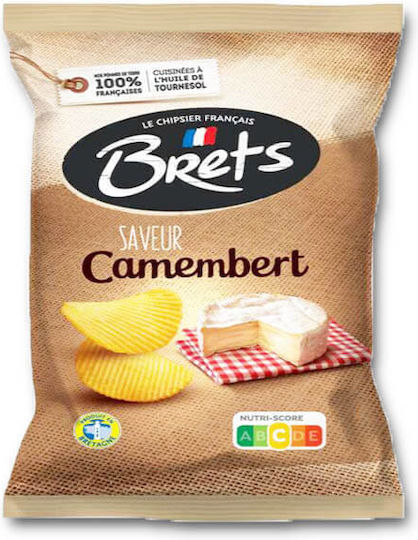 Bret's - Le Chipsier Francais Chips Flavor with Camembert Cheese Flavor 125gr