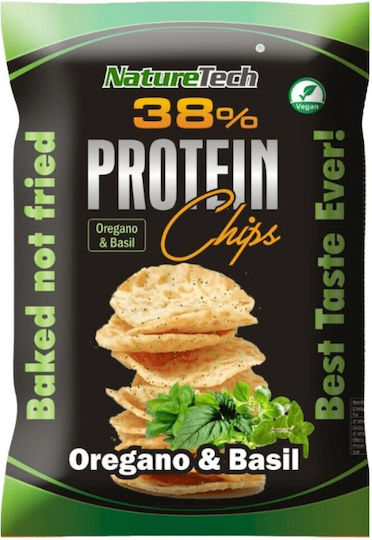 NatureTech Chips Πρωτεΐνης με Γεύση Ρίγανη 50gr