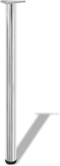 Round Table Leg Art.127 Φ60x710mm Finetto Black 102-127f60blac Black Matte