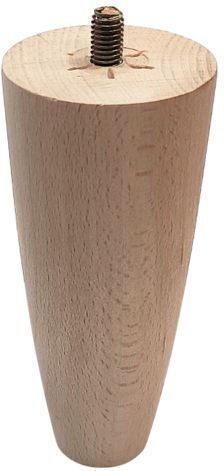 JGS S.A. Wooden Furniture Leg 15cm Beige