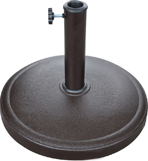 Bormann Stand de umbrelă din Metal în Culoare Negru 48x33cm