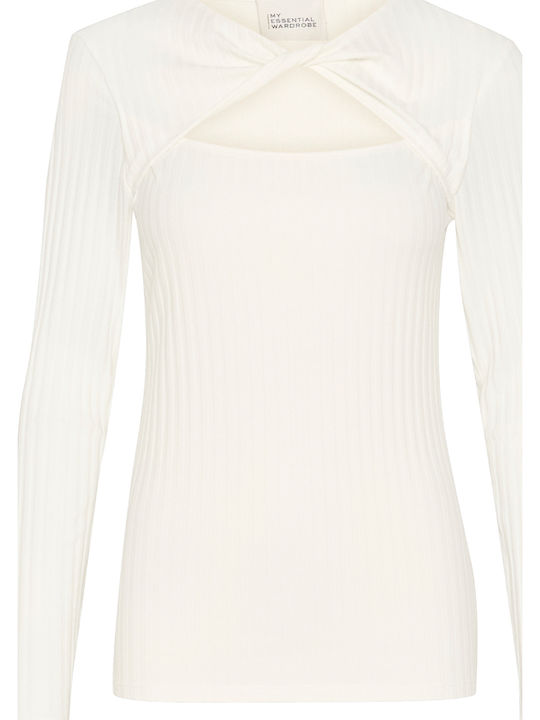 Women's Blouse Long Sleeve White