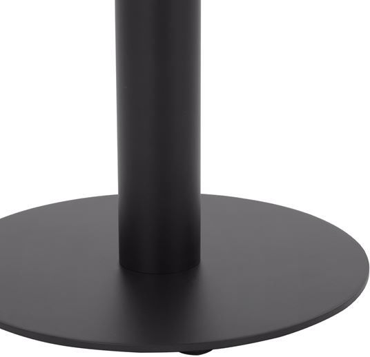 HomeMarkt Table Stand made of Metal in Black Color 40x40x72cm
