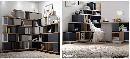 Woodwell Module made of Wood Sonoma 150x30x10cm