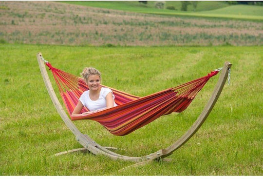 Amazonas Kronos Hammock Stand made of Wood in Beige Color 358x113x105cm