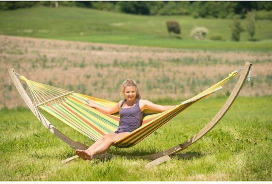 Amazonas Kronos Hammock Stand made of Wood in Beige Color 358x113x105cm