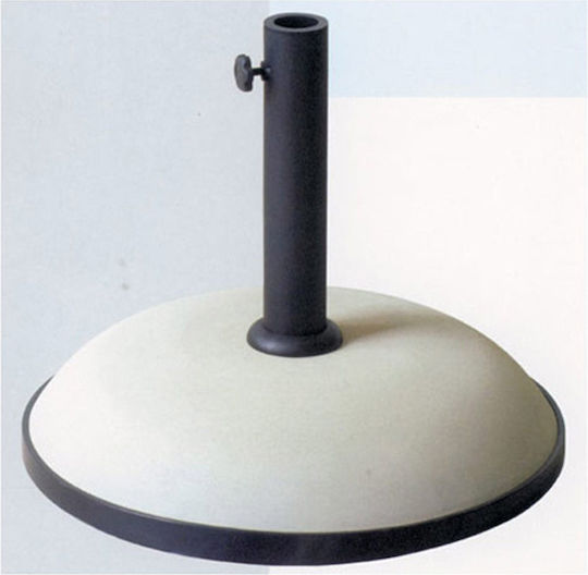 Metaxakis Umbrella Stand made of Cement in Ecru Color