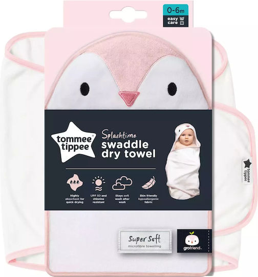 Tommee Tippee Βρεφική Κάπα-Μπουρνούζι με Κουκούλα