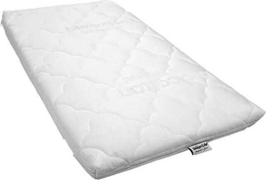 Sleepn'Life Mattress Cradle White with Coconut Fiber 45cmx80cmx6cm