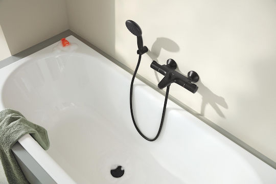 Grohe Tempesta 110 Τηλέφωνο Ντουζ με Σπιράλ και Διακόπτη Παύσης Ροής