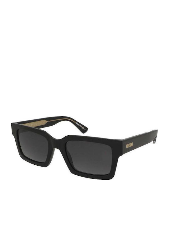 Moschino Unisex Sunglasses with Black Frame and Black Lens MOS214/S 807/9O
