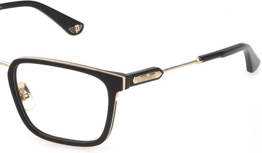 Police Vplf09 0300 Men's Eyeglass Frame