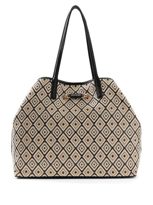 Guess Τσάντα Χειρός/ώμου Γυναικεία Tote Τσάντα Υφασμάτινη