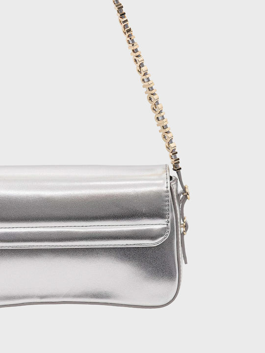 Syndra Damen Schultertasche Silber