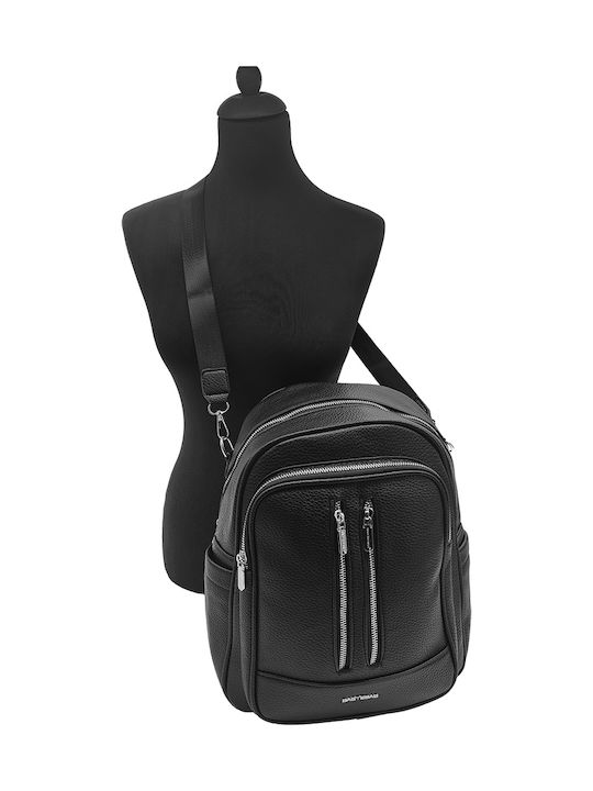 Black Fabric Women's Bag