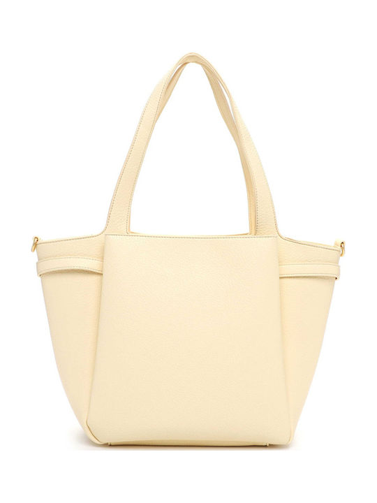 Damen Handtasche Shopper Schulter Gelbe