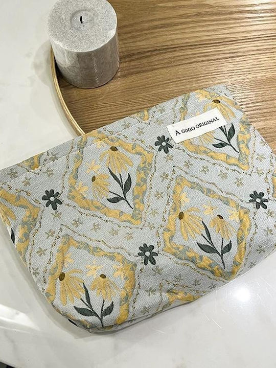 Damentäschchen Blumen – Kleines Süßes Blumen Täschchen Silber